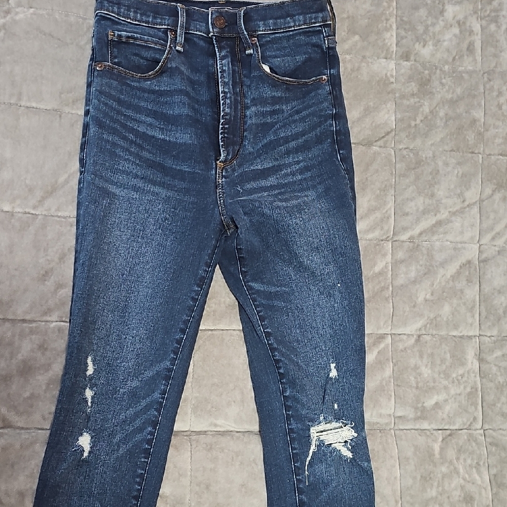 Abercrombie & Fitch Dark Blue Skinny Jeans
